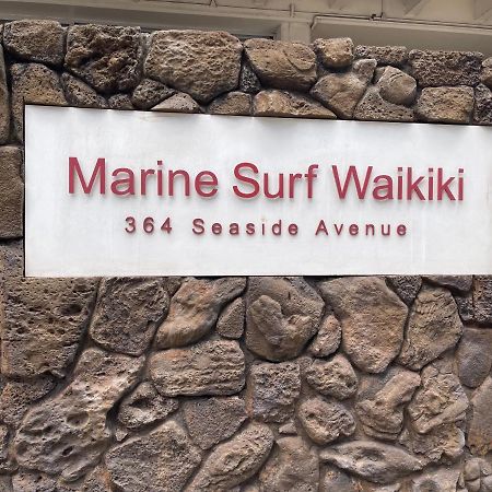 אפרטהוטל הונולולו Marine Surf מראה חיצוני תמונה