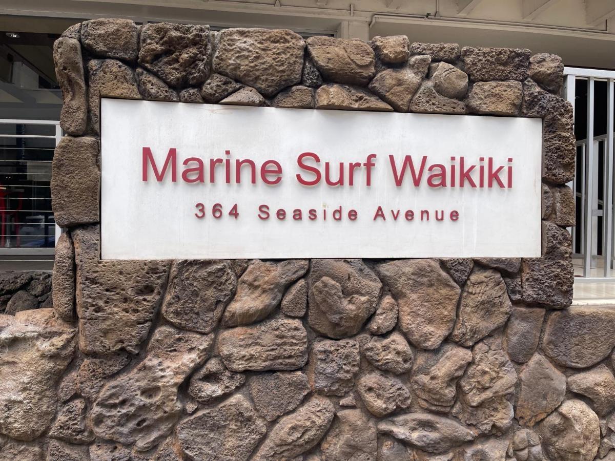 אפרטהוטל הונולולו Marine Surf מראה חיצוני תמונה